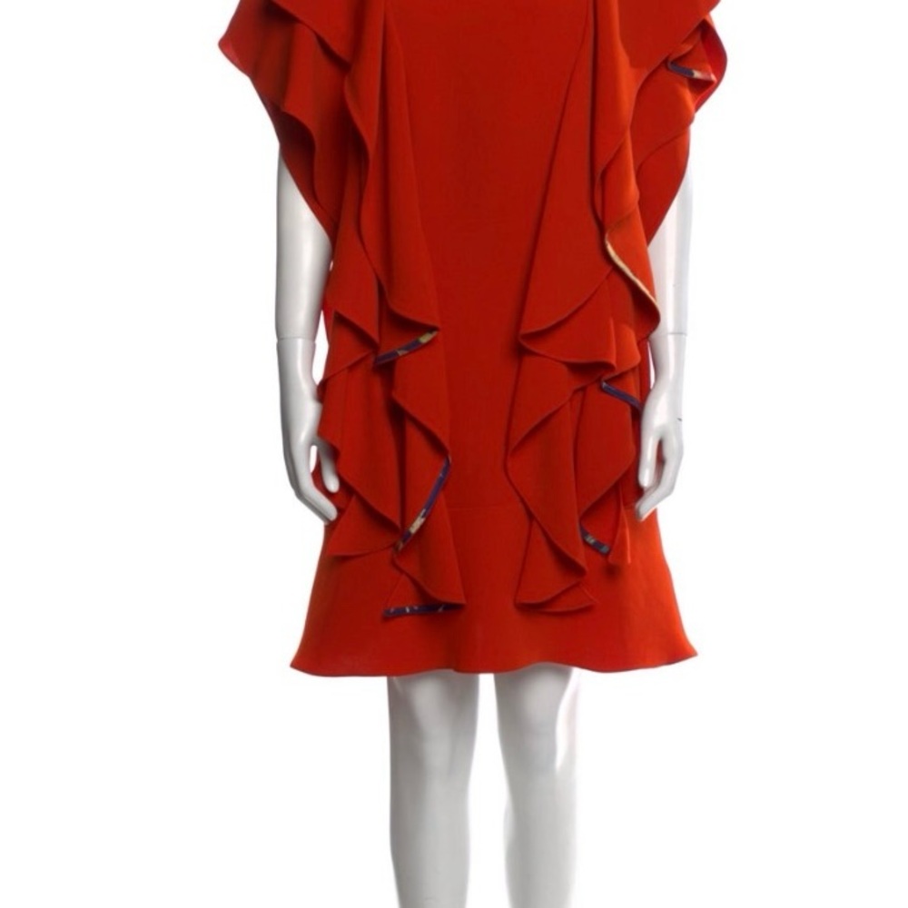 Barbara biu crew neck mini dress